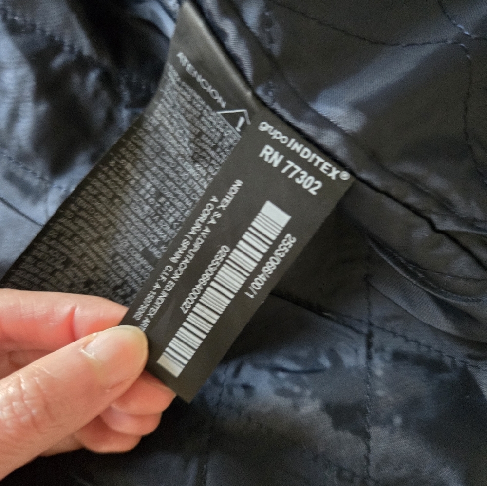 ZARA X GOOD AMERICAN ZW DENIM SHACKET, Small - Picture 11 of 15